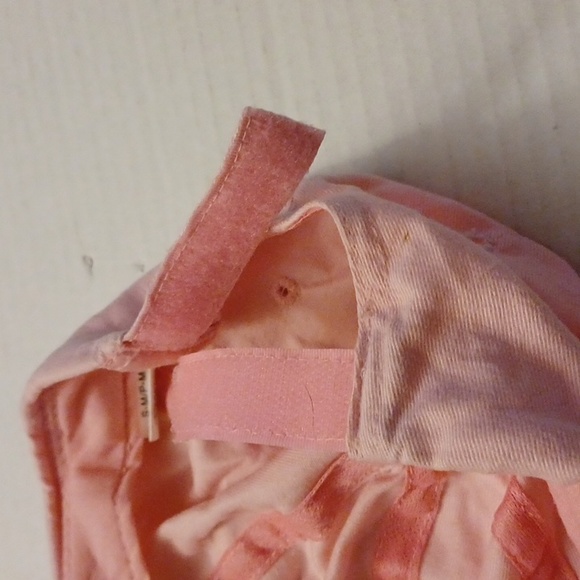 4/$30 Pink Cotton Cap - Youth Size S/M - Picture 3 of 6